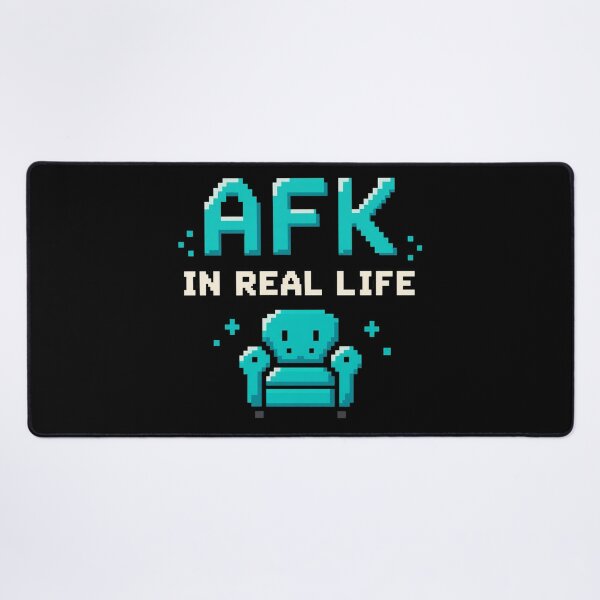 Item preview, AFK in Real Life – Retro Pixel Gaming designed and sold by BYVOK.