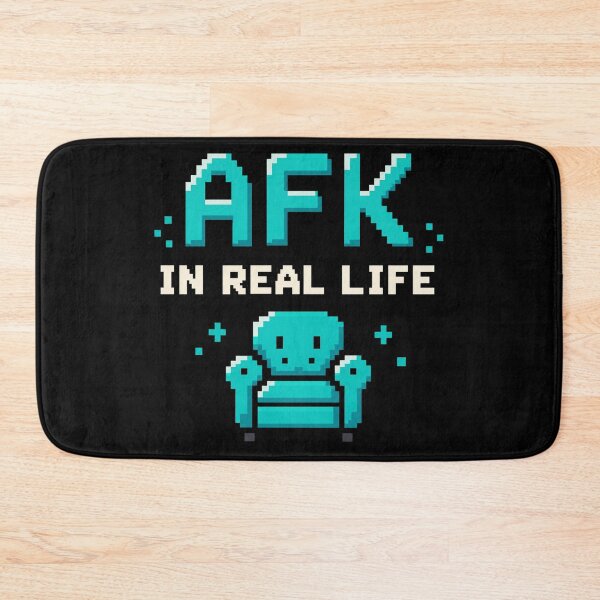Item preview, AFK in Real Life – Retro Pixel Gaming designed and sold by BYVOK.