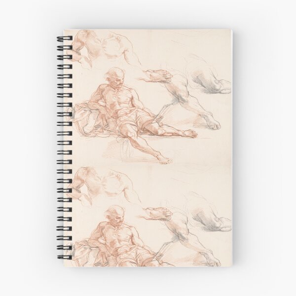 Item preview, Reclining Male Nude Anatomy Studies designed and sold by artofuniverse.