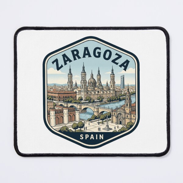 Item preview, Zaragoza Spain Vintage Travel Badge designed and sold by k3rstman1.