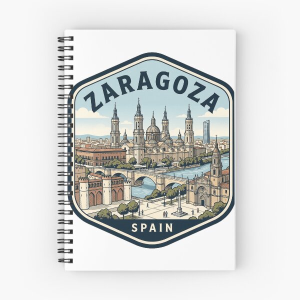 Item preview, Zaragoza Spain Vintage Travel Badge designed and sold by k3rstman1.
