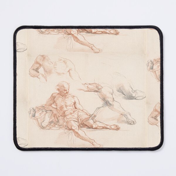 Item preview, Reclining Male Nude Anatomy Studies designed and sold by artofuniverse.