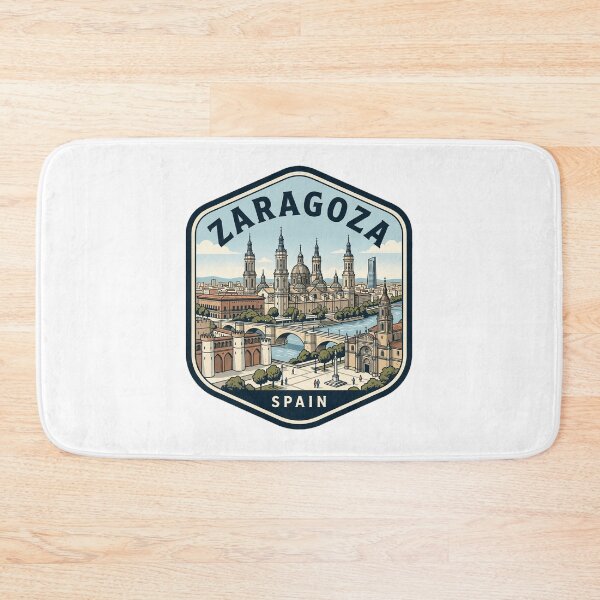Item preview, Zaragoza Spain Vintage Travel Badge designed and sold by k3rstman1.