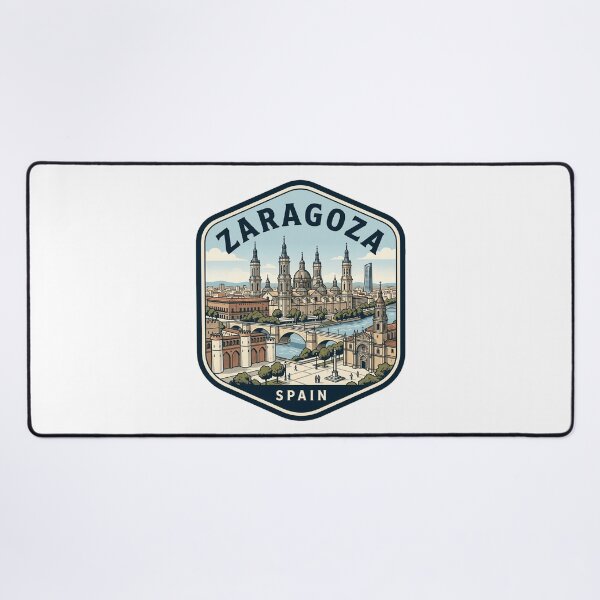 Item preview, Zaragoza Spain Vintage Travel Badge designed and sold by k3rstman1.