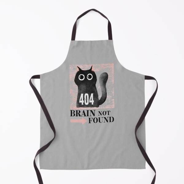 Item preview, Brain Not Found 404 Cat designed and sold by monika-arthing.