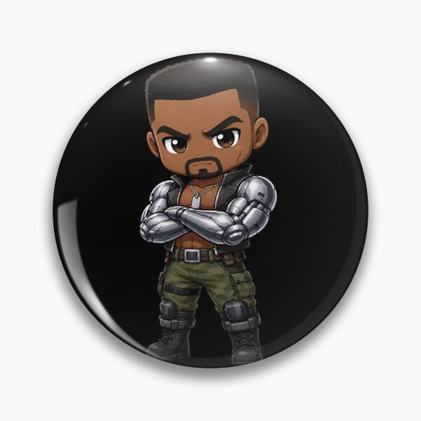 Item preview, Chibi Jax Mortal Kombat | MK Fanart designed and sold by bapupa.