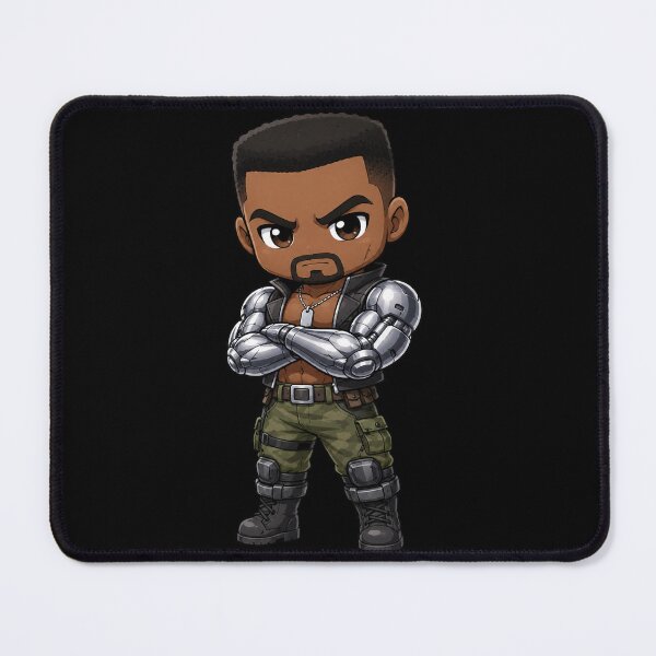 Item preview, Chibi Jax Mortal Kombat | MK Fanart designed and sold by bapupa.