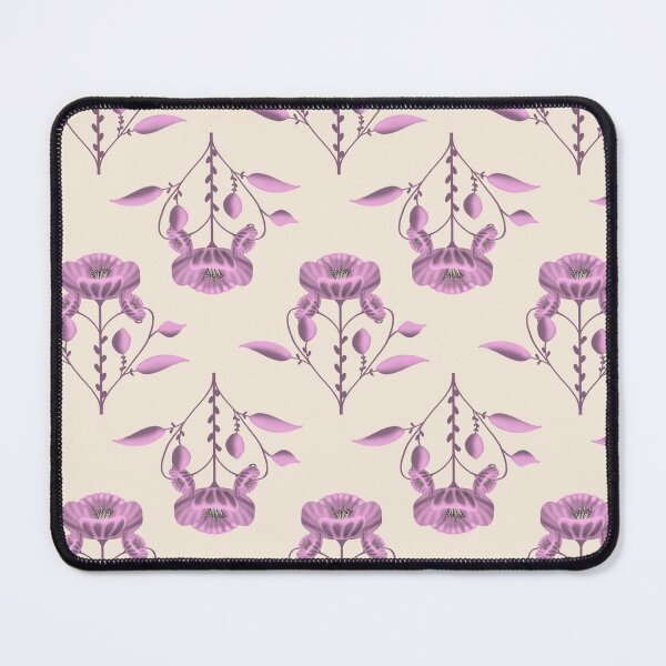 Item preview, Mauve Orchid Garden Elegant Vintage Floral Pattern designed and sold by Almanzart.