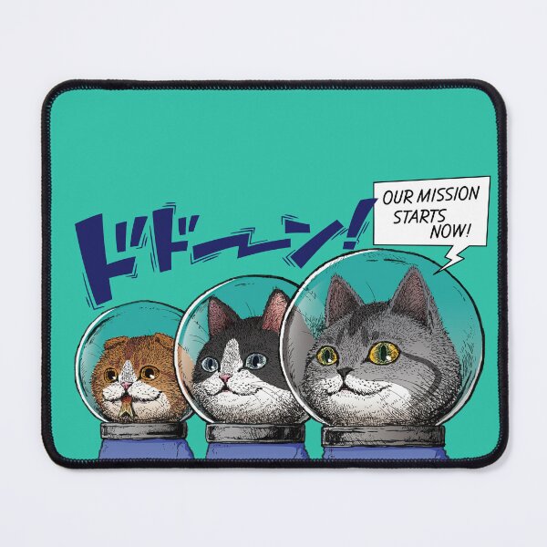 Item preview, COSMIC MEOW #06: Three Cats, One Mission designed and sold by Neco Uchoo!.