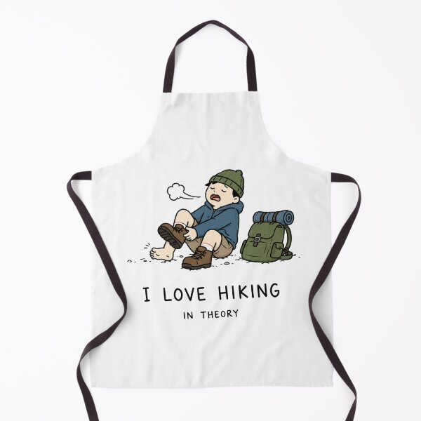 Item preview, Hiking Is Easier In Theory designed and sold by MonkiFlipp.
