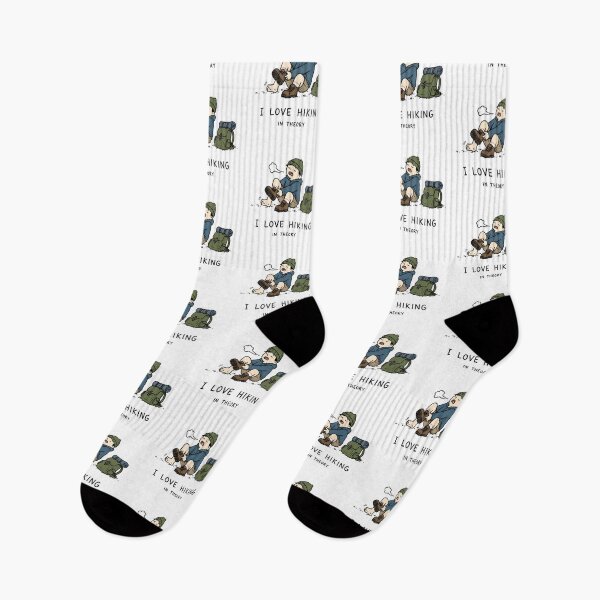 Item preview, Hiking Is Easier In Theory designed and sold by MonkiFlipp.