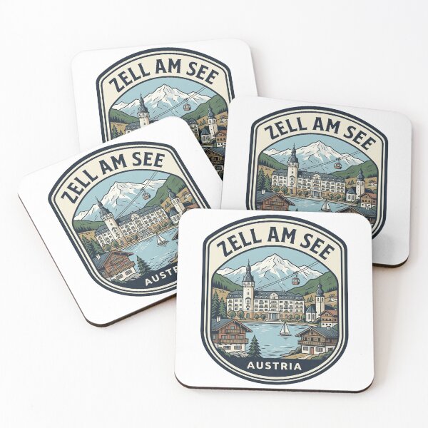 Item preview, Vintage Zell Am See Austria Alpine Travel Badge designed and sold by k3rstman1.