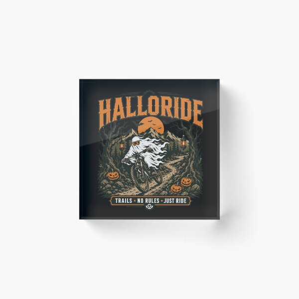 Item preview, Halloride Ghost Mountain Bike Halloween Trail Design designed and sold by SingleTrackes.