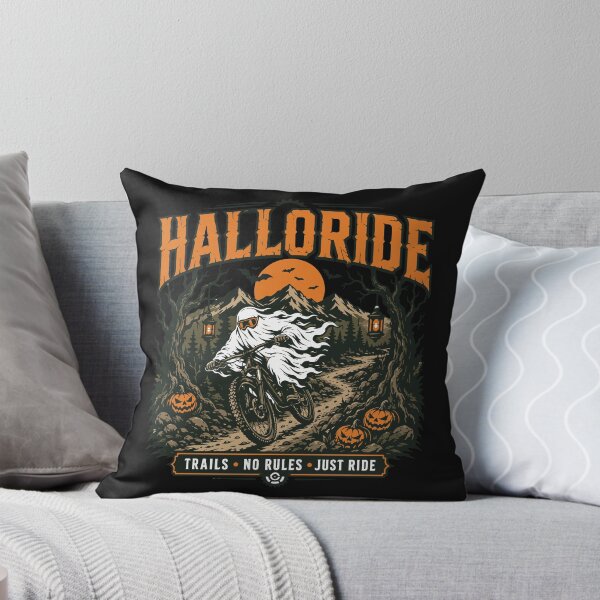 Item preview, Halloride Ghost Mountain Bike Halloween Trail Design designed and sold by SingleTrackes.