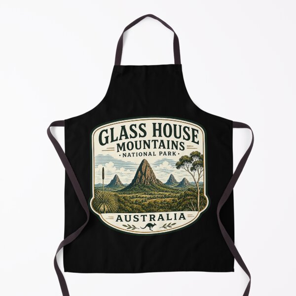 Aperçu de l'œuvre Parc national des Glass House Mountains - Australie créée et vendue par GoodOldVintage.