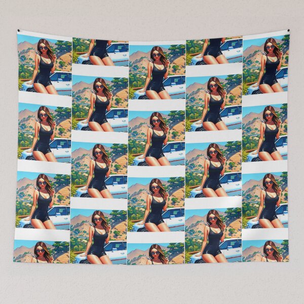 Item preview, Miranda Kerr Leaning Against White Car (Ai Art) designed and sold by shelleyshaunta.