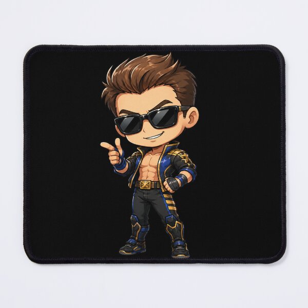 Item preview, Chibi Johnny Cage Mortal Kombat | MK Fanart designed and sold by bapupa.