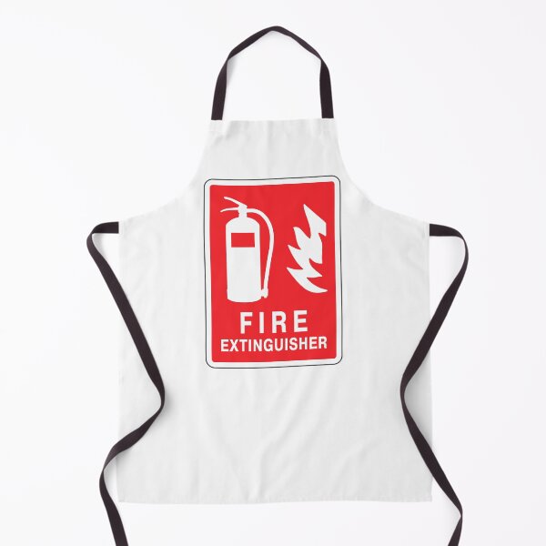 Item preview, Fire Extinguisher Emergency Fire Safety Sign designed and sold by VectorForge Studio.