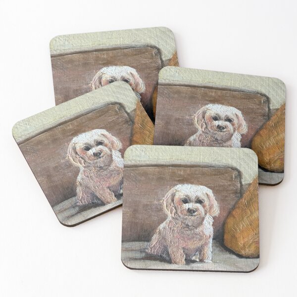 Item preview, Maltese Puppy designed and sold by CoryAcornArt.