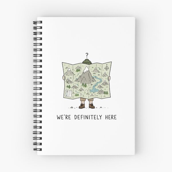 Item preview, Definitely Lost, Definitely Hiking designed and sold by MonkiFlipp.
