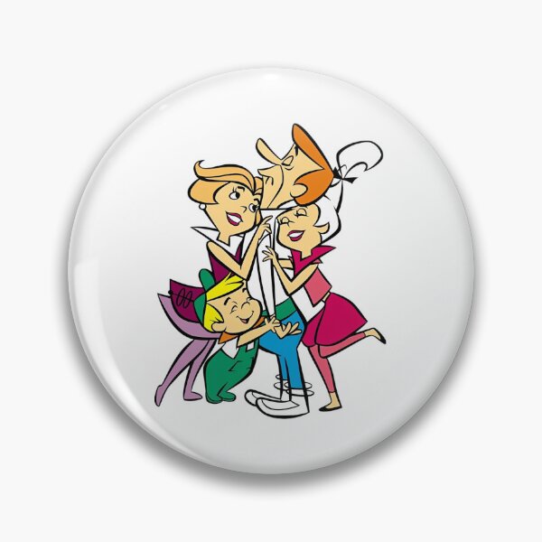 Item preview, The Jetsons Family Hug Classic Cartoon designed and sold by sauruscreated.