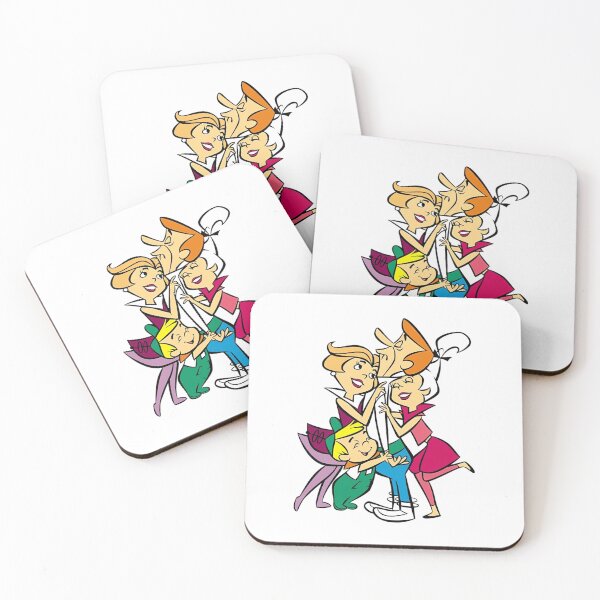 Item preview, The Jetsons Family Hug Classic Cartoon designed and sold by sauruscreated.