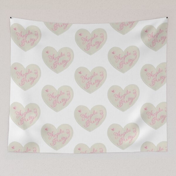 Item preview, Angelic Pretty Light Pink Embroidered Heart designed and sold by villasenormarin.