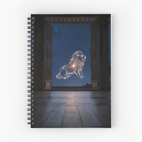 Item preview, Leo Constellation over a Traditional Hanok: Regal Majesty of the Night Sky | Fine Art Print designed and sold by SOOstudio73.
