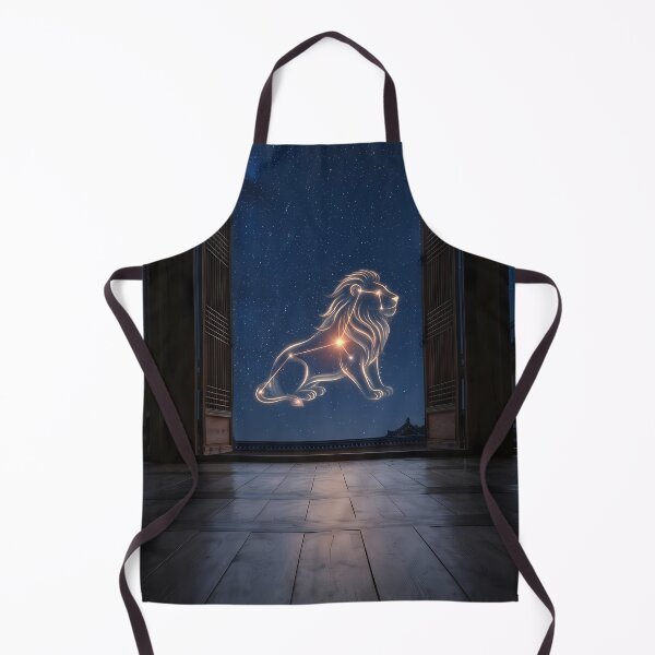 Item preview, Leo Constellation over a Traditional Hanok: Regal Majesty of the Night Sky | Fine Art Print designed and sold by SOOstudio73.