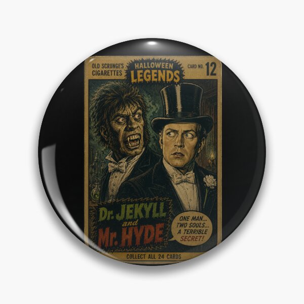 Item preview, Jekyll and Hyde - Halloween Trading Cards designed and sold by halibutgoatramb.