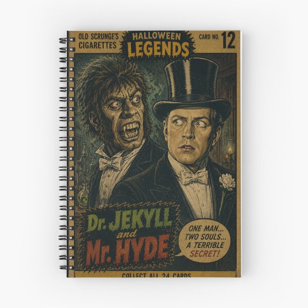 Item preview, Jekyll and Hyde - Halloween Trading Cards designed and sold by halibutgoatramb.