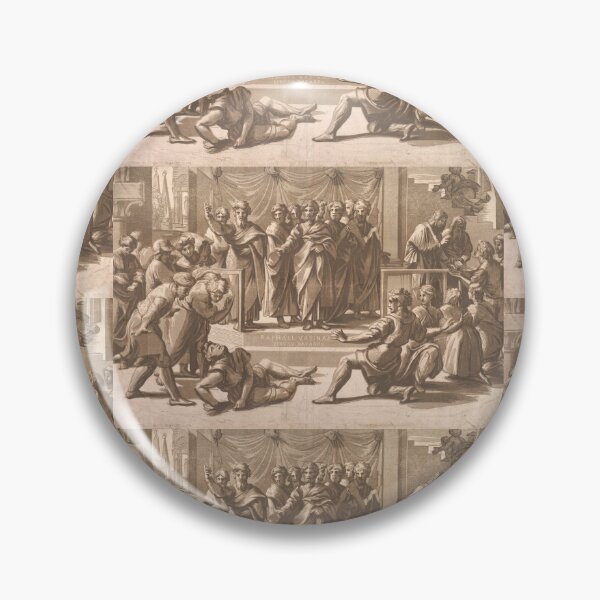 Item preview, Death of Ananias Apostles Preaching designed and sold by artofuniverse.