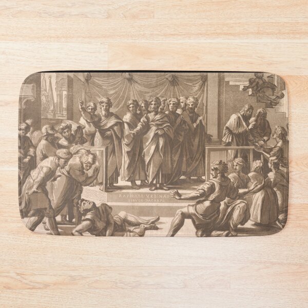 Item preview, Death of Ananias Apostles Preaching designed and sold by artofuniverse.