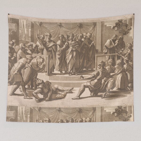 Item preview, Death of Ananias Apostles Preaching designed and sold by artofuniverse.