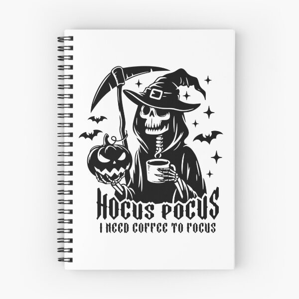 Item preview, Halloween Skeleton Coffee Witch designed and sold by Sed94.