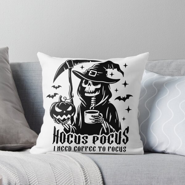 Item preview, Halloween Skeleton Coffee Witch designed and sold by Sed94.