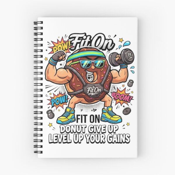 Item preview,  FIT ON Donut Gym Master – Funny Donut Fitness Workout Streetwear T-Shirt designed and sold by Fit On.
