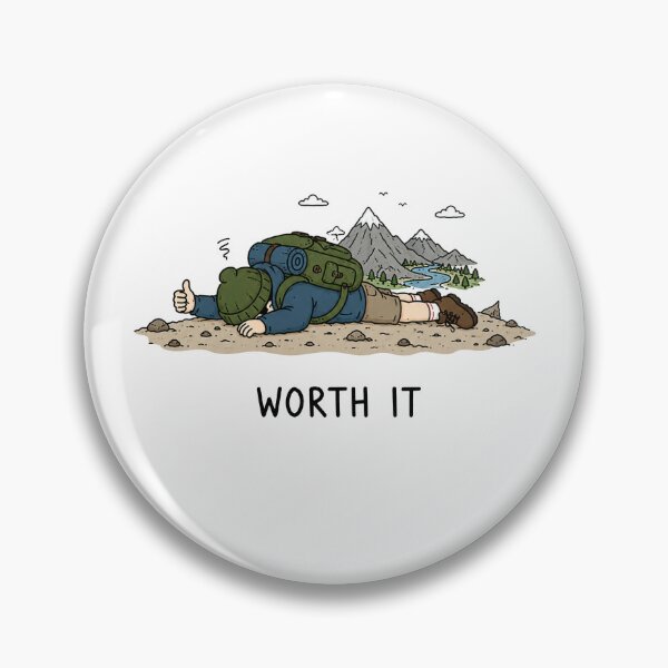 Item preview, Worth It Hiking Adventure designed and sold by MonkiFlipp.