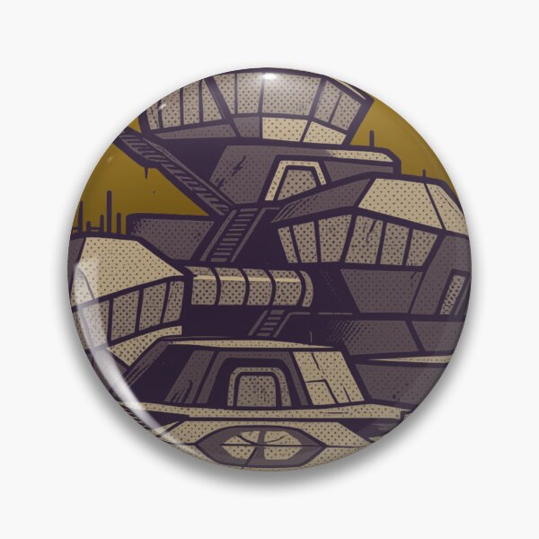 Item preview, Futuristic Sci-Fi Outpost Base Illustration designed and sold by suha-art.