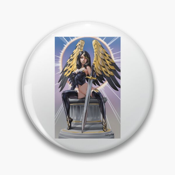 Item preview, Asian Angel With Sword designed and sold by villasenormarin.