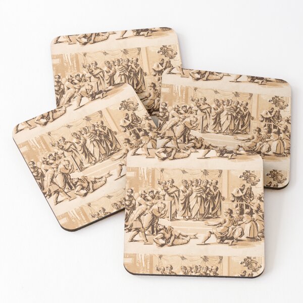 Item preview, Death of Ananias Renaissance Scene designed and sold by artofuniverse.