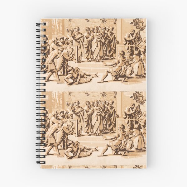 Item preview, Death of Ananias Renaissance Scene designed and sold by artofuniverse.