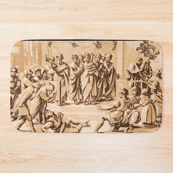 Item preview, Death of Ananias Renaissance Scene designed and sold by artofuniverse.