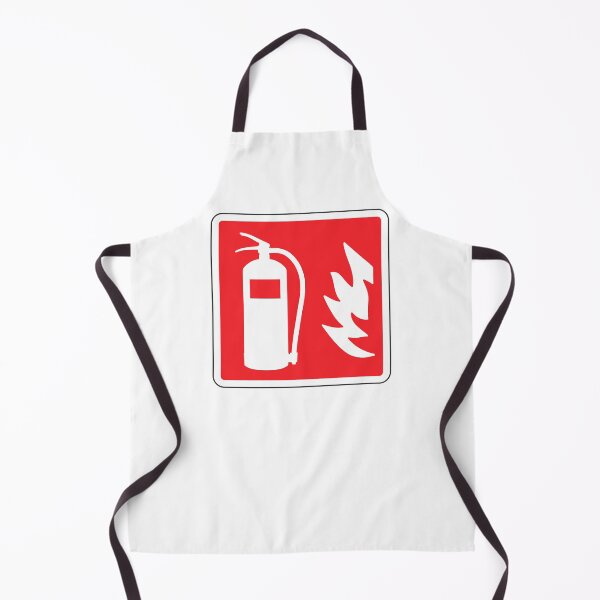 Item preview, Fire Extinguisher Emergency Fire Safety Sign designed and sold by VectorForge Studio.