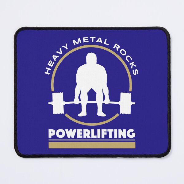 Item preview, Powerlifting | Heavy Metal Rocks designed and sold by Pentimore.