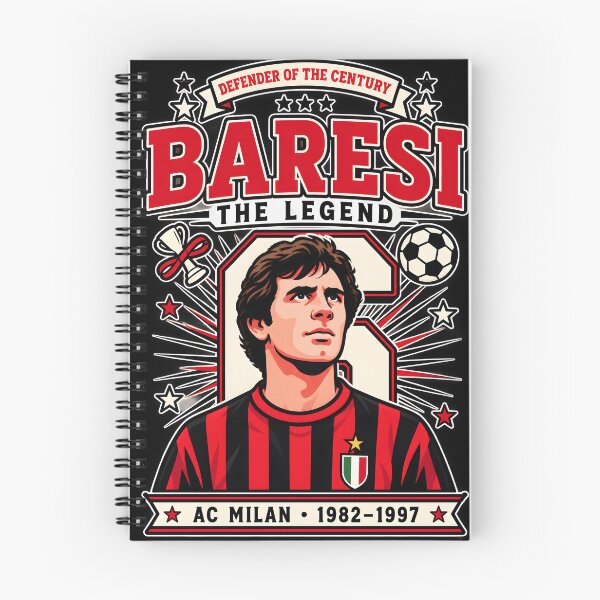 Item preview, Franco Baresi – The Legend | Vintage Italian Football Defender Design designed and sold by Privon.