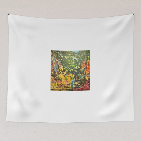 Item preview, Impressionist Gardener in Blooming Sunlit Garden Painting⁠ designed and sold by Julia9632.