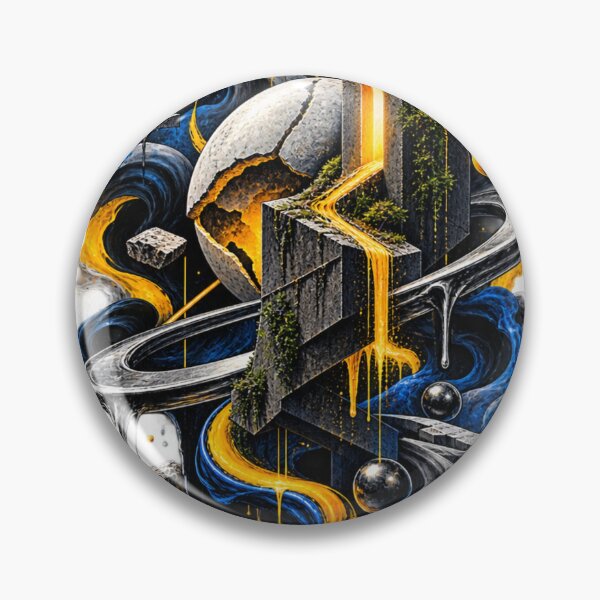 Item preview, Create Your Own Reality – Surreal Cyber Monolith Art designed and sold by moditeck.