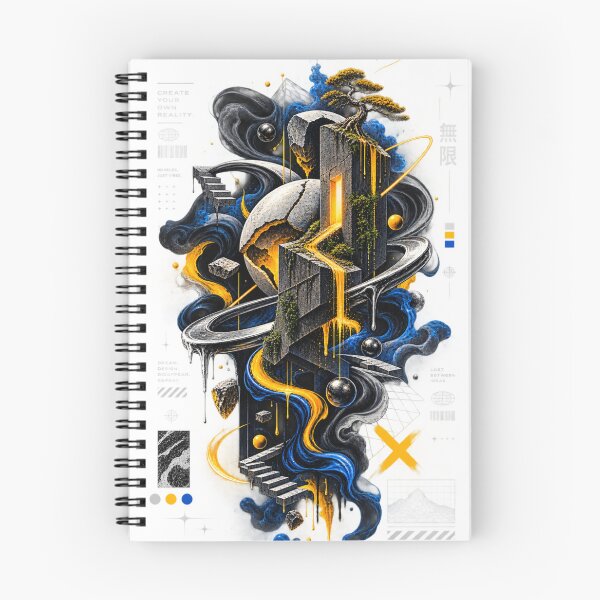 Item preview, Create Your Own Reality – Surreal Cyber Monolith Art designed and sold by moditeck.