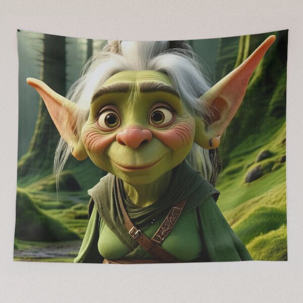 Item preview, Old Fart as a Troll designed and sold by Colin Bentham.